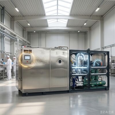 Industrie-Vakuum-Trocknungs- und Gefriertrockner Lyophilisator Hydraulik-Flaschenverschlussmaschine