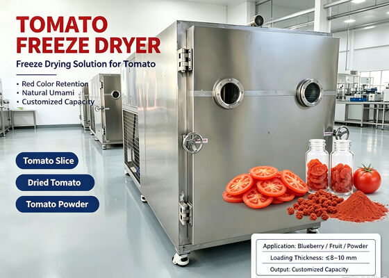 Fusheng Refrigeration System Food Vacuum Freeze Dryer Ensuring Optimal Moisture Removal and Extended Shelf Life for Food